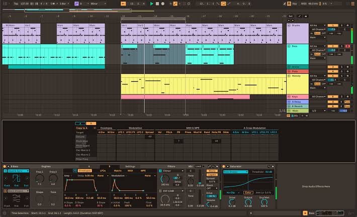 Ableton Live 12 Interface